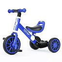 XJD 3 in 1 子ども用三輪車 子供 幼児用 こども自転車 キッズバイク 10ヶ月−3歳 乗用玩具 に向け 多機能 ペダルなし自転車 ランニングバイク 変身バイク 軽量 ノーパンクタイヤ サドル調整可能 足けり 幼児用 幼児に向け 誕生日プレゼ