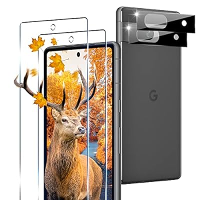 【2+2枚セット 指紋認証対応】 用 Google Pixel 7A ガラスフィルム 2枚 Pixel 7A フィルム + 2枚 カメラ保護フィルムセッ 【 日本旭硝子製 9H強度 】 対応 ピクセル7A 強化ガラス 全面 保護フィルム ケース 高透