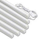 LED蛍光灯 40W形 T8 器具一体型LED蛍光灯 18W 電球色 120cm バーライト スイッチ付き【6本入り】