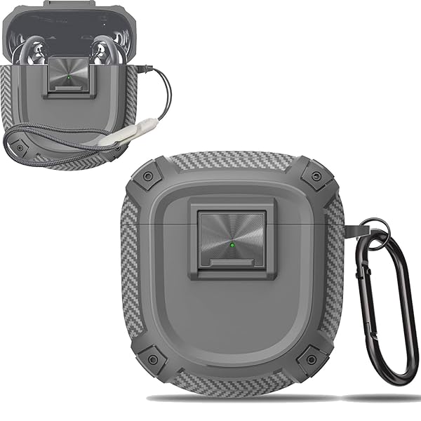 For Bose QuietComfort Ultra Earbuds/Earbuds II ケース カバーワイヤレス イヤーホン 用 シリコン収納 便利 旅行 軽量 充電対応 分離式 保護カバー キズ防止 防塵 防震 紛失防止 男女兼用 收納 ケー