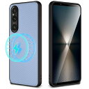 Xperia 1 VI ケース MagSafe対応 耐衝撃 エクスペリア 1 vi SO-51E / SOG13 カバー ワイヤレス充電対応 Xperia1VI スマホケース PC 軽量 薄型 擦り傷防止 落下防止 ストラップホール付き (うすむらさ