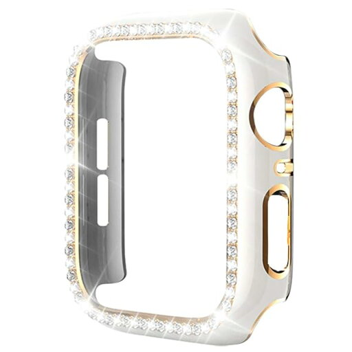 対応Apple Watch4/5/6/SE/SE2 保護ケース 44mm アップルウォッチ 4 専用カバー 傷防止 ラインストーン お洒落 キラキラ 超簿軽量 装着簡単 PC材質 Apple Watch 6 SE/SE2 保護バンパー(44mm/縁: 対応Apple Watch4/5/6/SE/SE2 保護ケース 44mm アップルウォッチ 4 専用カバー 傷防止 ラインストーン お洒落 キラキラ 超簿軽量 装着簡単 PC材質 Apple Watch 6 SE/SE2 保護バンパー(44mm/縁: