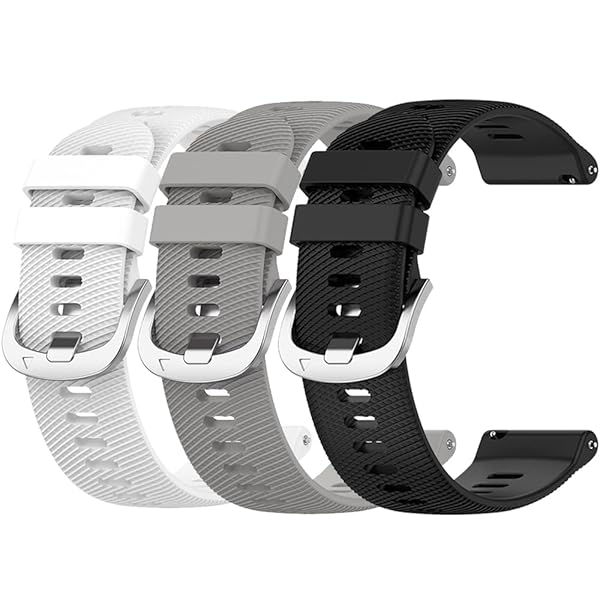 対応Garmin Venu/Venu 2/Venu 2 Plus/Forerunner 245 バンド 20mmベルト対応 通気性ベルト 柔軟なシリ..