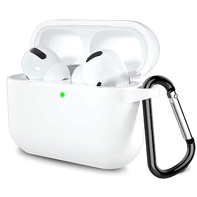 YAODLE AirPods pro P[X Ή AirPods pro(2019)pJo[ VRf CX[d\ LY≘h~ wɋ tbNt OʂLEDBȂ nCubhJo[(Airpods pro(2019)