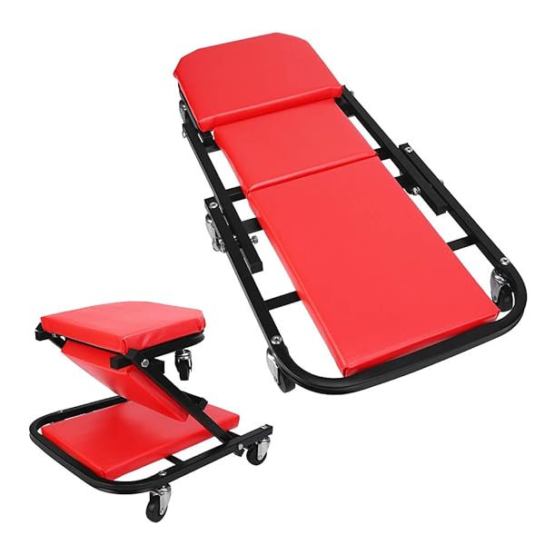 寝板 クリーパー 低床 キャスター付き 車整備 メカニッククリーパー 作業イス 2通りの使い方 サービスクリーパー 折りたたみ