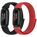 時計バンド Fitbit Inspire 3/Inspire 2/Inspire HR/Inspire/Fitbit Ace 3/Ace 2 ナイロン スポーツ...