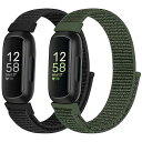 時計バンド Fitbit Inspire 3/Inspire 2/Inspire HR/Inspire/Fitbit Ace 3/Ace 2 ナイロン スポーツ...