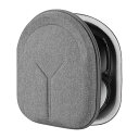 ケース Shield ヘッドホンケース 互換性 ハードケース 旅行用 ハードシェルケース ボーズ Bose, スカルキャンディー Skullcandy, グレード Grado に対応 収納ポーチ付き (グレー)