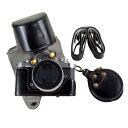 Nikonミラーレス一眼カメラZ fc ケース zfc ケース 28mm/16-50mmレンズ対応 zfc カメラケース ストラップ付き カメラ保護ケース バッ...