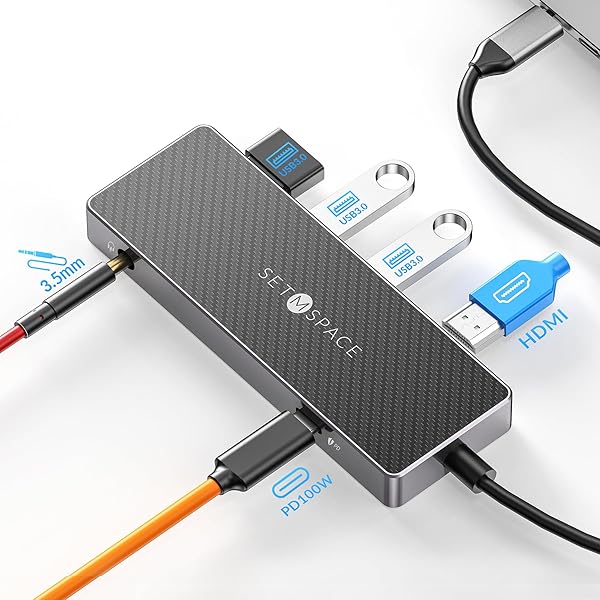 ドッキングステーション type c 6-in-1 ドッキングステーション Type C ハブ 5Gbps HDMI 4K@30Hz どっきんぐ PD 100w ドッキングステーション アルミ合金+ABS材質 どっきんぐ （ USB-A HDMI P