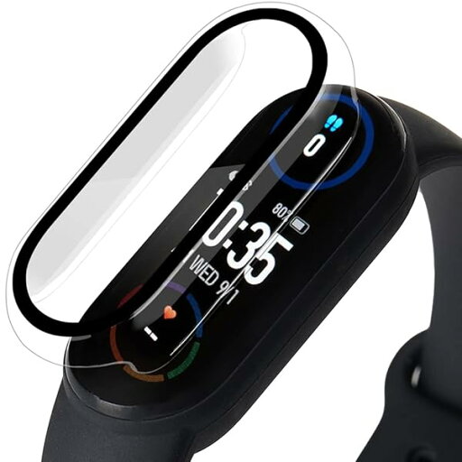 【新型一体型ケース】Xiaomi Mi Band 6/5/4/3 ケース 全面保護 指紋防止 PC+PET材質 高透過率 衝撃吸収 傷防止 シャオミ Mi Band 6 カバー 気泡防止 脱着簡単 軽量 薄型(クリア) 【新型一体型ケース】Xiaomi Mi Band 6/5/4/3 ケース 全面保護 指紋防止 PC+PET材質 高透過率 衝撃吸収 傷防止 シャオミ Mi Band 6 カバー 気泡防止 脱着簡単 軽量 薄型(クリア)