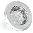 ユニットバス ステンレス ごみ受け 排水口サイズ:約58-80mm 排水溝 ごみ受け 流し用 排水口カバー 抗菌 キッチン ヘアキャッチャー シンク ネット 髪の毛 取り パンチング 排水口 ゴミ受け 8cm (M(排水口サイズ:約58-80mm))