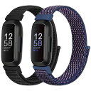 時計バンド Fitbit Inspire 3/Inspire 2/Inspire HR/Inspire/Fitbit Ace 3/Ace 2 ナイロン スポーツ...