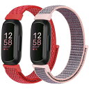 時計バンド Fitbit Inspire 3/Inspire 2/Inspire HR/Inspire/Fitbit Ace 3/Ace 2 ナイロン スポーツ...