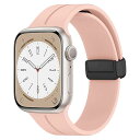 for Apple Watch バンド マグネット シリコン49mm/46mm/45mm/44mm/42mm/41mm/40mm アップルウォッチ ベルト Se...