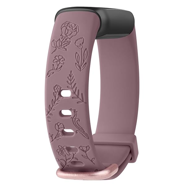 花模様 バンド for Fitbit Luxe バンド ベルト 交換ベルト 柔らかいシリコン スポーツバンド 防水防汗 ..