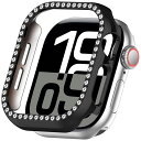for Apple Watch 10 42mm ケース ラインストーン付け キラキラ 超簿軽量 耐衝撃 装着簡単 アップルウォッチ10 42mm 対応 可愛い ...