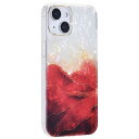iPhone 14 ケース キラキラ 貝殻+大理石柄 クリア 韓国 いphone14 ケース ゴールドメッキ アイフォン14 可愛い おしゃれ BD-14-B2(2)