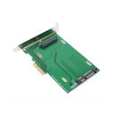 CY PCI - インテル マザーボード&750 NVMe PCIe SSD 用 U.2 U2キットSFF-8639ホストアダプタにE 3.0 x4レーン(2)