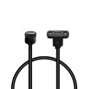 USB 3.1 タイプC TYPE Cオス - メス延長データケーブル パネルマウントケーブル付けネジ穴付き 30cm(2)