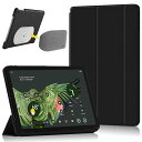 Google Pixel Tablet 2023 専用 ケースPUレザー グーグル ピクセル Tablet カバー シンプル 擦り傷防止 軽量 薄型 防衝撃 PUレザー ソフト Google Pixel Tablet 対応(ブラック)