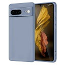 Google Pixel7 ケース シリコン 耐衝撃 カバー グーグル ピクセル 7 スマホケース ストラップホール付き シリコーン マット質感 持ちやすい 衝撃吸収 すり傷防止 柔軟 軽量 薄型 携帯ケース (グレー)