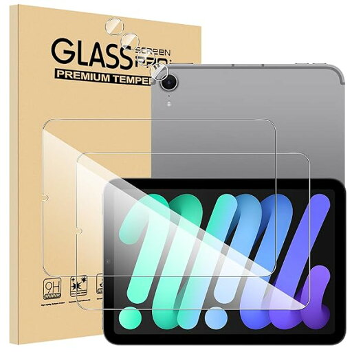 【6枚セッ】For iPad Mini7 ガラスフィルム(2枚)+カメラフィルム(4枚) iPad Mini 第7世代 フィルム 衝撃吸収 9H硬度 飛散防止 2.5Dラウンドエッジ 自動吸着 気泡ゼロ 高透過率 高感度 iPad Mini(A17 【6枚セッ】For iPad Mini7 ガラスフィルム(2枚)+カメラフィルム(4枚) iPad Mini 第7世代 フィルム 衝撃吸収 9H硬度 飛散防止 2.5Dラウンドエッジ 自動吸着 気泡ゼロ 高透過率 高感度 iPad Mini(A17