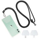 スマホ ストラップ ネックストラップ 首掛け ショルダーストラップ スマホ 落下防止 長さ調整可能 着脱簡単 人気 斜め掛け 腕かけ 全機種対応 紛失防止 iphone など適応 パッチ 2枚