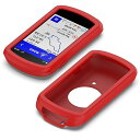 適用GARMIN(ガーミン)Edge 1040 用 ケース ガーミンエッジ1040保護カバー 耐衝撃 キズ防止 軽量 Garmin Edge 1040シリコンケース シンプル (レッド)