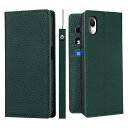 Galaxy A23 5G ケース ギャラクシーa23 5g ケース sc56c ケース 本革 au スマホケース SCG18 SC-56C ストラップ 手帳型 docomo 牛革 レザー ドコモ samsung サムスン 耐衝撃 カード収納-グリー