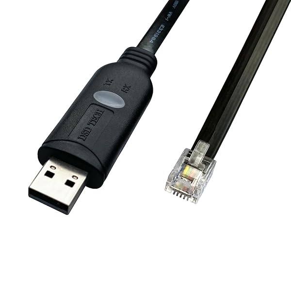 SH-RJ12C APC PDU ATS用RJ12 6P4C RS232シリアルケーブルへのUSB(5.9FT/1.8M)