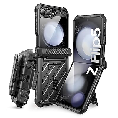 SUPCASE Galaxy Z Flip 5 5G (2023) P[X یJo[ ČRMILKi擾 X^ht ϏՌ xgNbvtt  EȒP UBProV[Y