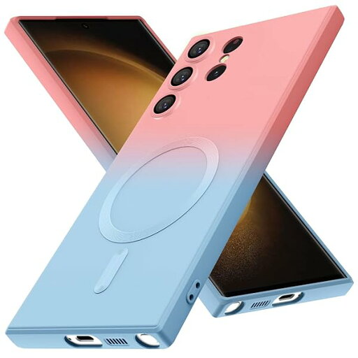 Galaxy S23 Ultra ケース TPU 薄型 軽量 ケース 耐衝撃 マグネット搭載 ストラップホール付き スマホケース シリコン 背面ワイヤレス充電 黄変防止 すり傷防止 マグセーフ対応 人気 ギャラクシーS23ウルトラ カバー 6.8イン Galaxy S23 Ultra ケース TPU 薄型 軽量 ケース 耐衝撃 マグネット搭載 ストラップホール付き スマホケース シリコン 背面ワイヤレス充電 黄変防止 すり傷防止 マグセーフ対応 人気 ギャラクシーS23ウルトラ カバー 6.8イン