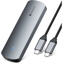 M.2 SSD外付けケース NVME対応 USB C 3.2 Gen2 10Gbps高速転送 SSD m2 ケース M.2 NGFF NVMeケース 2230/2242/2260/2280 M key/B&M key SSD対応 高度なアルミニウム製