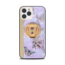 iPhone 16 Pro Max 用 ケース 鏡として使える リング付き キラキラ かわいい バタフライ 軽量 薄型 耐衝撃 おしゃれ ストラップホール 携帯カバー アイフォン16 Pro Max 用 カバー ケース(iPhone 16 Pro M