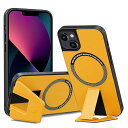 iPhone 14 ケース iPhone 13 ケース Magsafe対応 スタンド付き アイフォン14 /13 スマホケース ワイヤレス充電 マグネット機能 ストラップホール付き 耐衝撃 落下防止 紛失防止 マット感 薄型 軽量 (iPhone 1