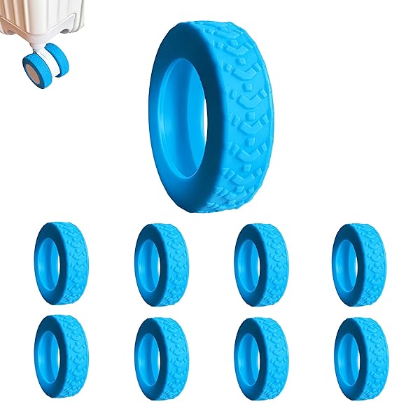 キャスターカバー キャリーケース 車輪カバー スーツケース タイヤカバー 静音設計/騒音低減 シリコン..