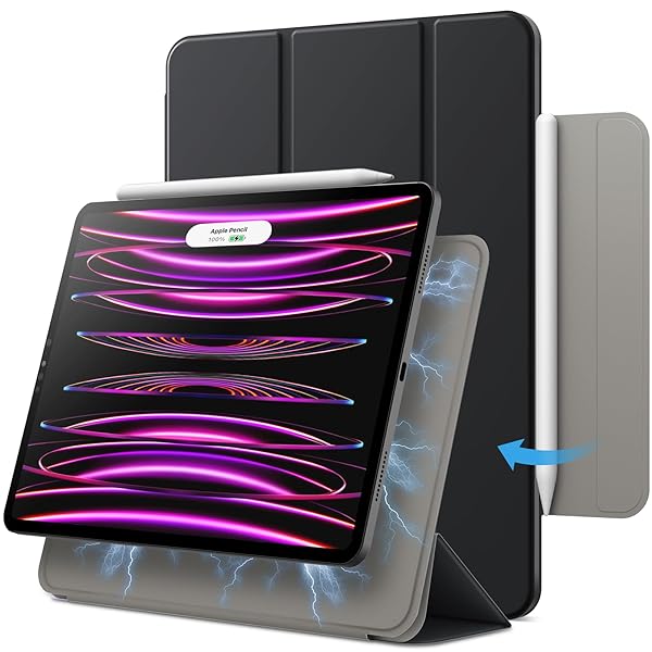 JEDirect iPad Pro11ケース 2022/2021/2020/2018モデル対応 および iPad Air 5/4 (10.9インチ2022/2020) マグネットス吸着式 Pencil2対応 三つ折スタンド オートウェイクアップ/スリ