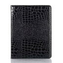 iPad Pro-6,5,4,3世代(11'')ケース,iPad Air-6,5,4世代(11'',10.9'')ワニ人工皮革,智能的スリープ機能付きカバー,ブ...