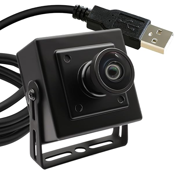 USBカメラ 2MP ウェブカメラ 170度レンズ 超広角 ポータブルUSBカメラ 1080P ミニUSBウェブカメラ アルミニウムケース付き H.264 0.01lux 低照度カメラ プラグアンドプレイ Linux Mac-OS Windows用