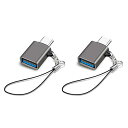 USB Type C & USB 変換アダプタ 2個セット USB3.2 Gen2 10Gbps高速転送 タイプC 変換 OTG対応 MacBook Pro 2021 MacBook Air 2022 iPad Pro 2021 及び ほかのUSB