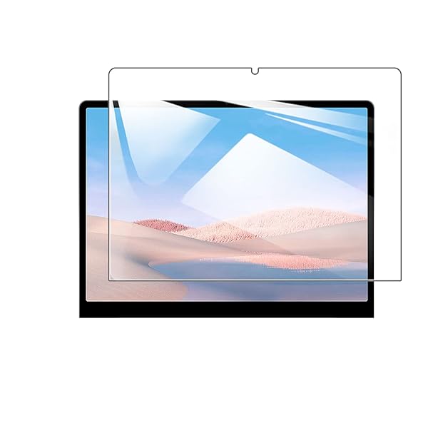 【1枚】for Surface Laptop Go/for Surface Laptop Go2 フィルム For Surface Laptop Go2 ガラスフィルム 強化ガラス 12.4インチ指紋防止 気泡ゼロ 硬度9H 飛散防止 指紋防止 画面
