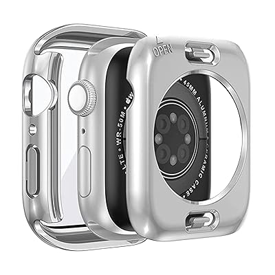 YUGYUG for Apple Watch P[X 49mm 45mm 44mm 41mm 40mm Ή Apple Watch Jo[ Series SE2/SE/6/5/4 40mm ̌^360Ǔx {Ɏq d\ IP68Sh