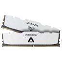 DDR5 48GB-6000MHz デスクトップPC用メモリ(24GB×2枚 PC5-48000)白ヒートシンク付きシリーズ 288pin XMP 3.0/EXPO OUNCE(2)