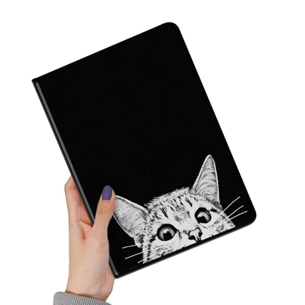 2024/2025 iPad Air 11インチ M3 M2 ケース 可愛い 動物 iPad Air 第5/4世代 10.9インチ ケース ラッコ クマ ウサギ ネコ 柄 イラスト アイパッド Air5 Air4 カバー 印刷 プリント ブック式 手