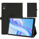 For HotLight タブレット ケース 【2024初登場-Android 14 10インチ タブレット】ケース 高級PUレザー ハンドストラップ付き 持ちやすい スタンド機能付き 二つ折り 横開き マグネット内蔵 着脱簡単 脱落防止 衝撃吸収