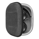 ケース 互換性 Shield ヘッドホンケース ハードケース 旅行用 ハードシェルケース スカルキャンディ Skullcandy Hesh 3, Hesh Evo, Crusher ANC, Evo, Crusher に対応 収納ポーチ付属 (ダーク