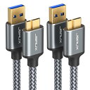 USB3.0ケーブル USB A オス to microB オス デー...(2)
