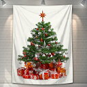 東宝 タペストリー メリークリスマス クリスマス クリスマスツリー 冬 白 プレゼント 祭り 芸術的 漫画 おしゃれ(横幅150cm×縦幅200cm)布ポスター インテリア ポスター 落ち着く プレゼント サプライズ クラシック 背景 気分