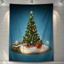 東宝 タペストリー メリークリスマス クリスマス クリスマスツリー 冬 雪 白 プレゼント 車 汽車 祭り 芸術的 漫画 おしゃれ(横幅100cm×縦幅150cm)布ポスター インテリア ポスター 落ち着く プレゼント サプライズ クラシッ